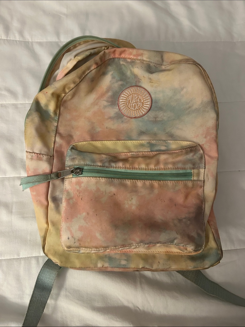 Pura Vida pastel backpack